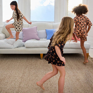Brown/Cream Short 100% Cotton Pyjamas 3 Pack