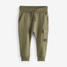 Load image into Gallery viewer, Green Super Skinny Utility Joggers (3mths-5yrs)
