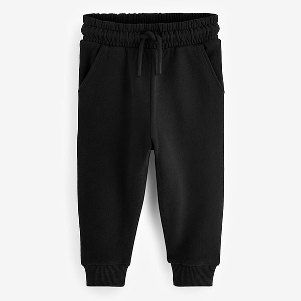 Black Soft Touch Jersey Joggers (3mths-6yrs)