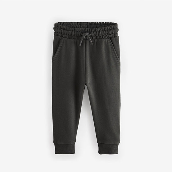 Charcoal Grey Slim Fit Soft Touch Jersey Joggers