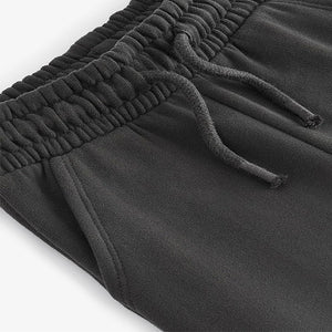 Charcoal Grey Slim Fit Soft Touch Jersey Joggers