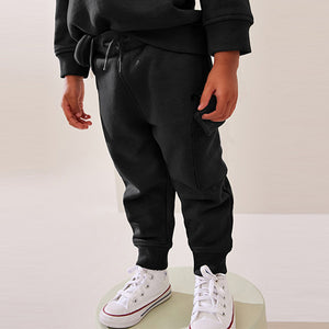 Black Utility Joggers