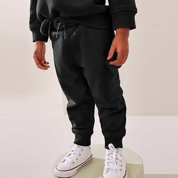 Black Utility Joggers