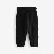 Load image into Gallery viewer, Black Utility Joggers

