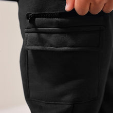 Load image into Gallery viewer, Black Utility Joggers
