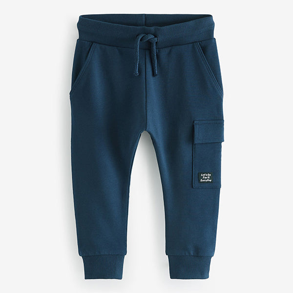 Navy Blue Super Skinny Utility Joggers (3mths-6yrs)