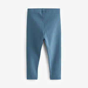 Blue/Charcoal Leggings 3 Pack (3mths-6yrs)