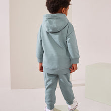Load image into Gallery viewer, Mineral Blue Utility Hoodie and Joggers Set (3mths-6yrs)
