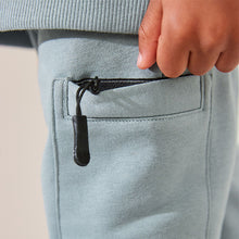 Load image into Gallery viewer, Mineral Blue Utility Hoodie and Joggers Set (3mths-6yrs)
