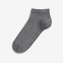 Load image into Gallery viewer, Grey Modal Trainer Socks 4 Pack
