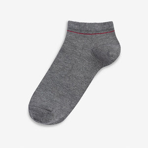 Grey Modal Trainer Socks 4 Pack
