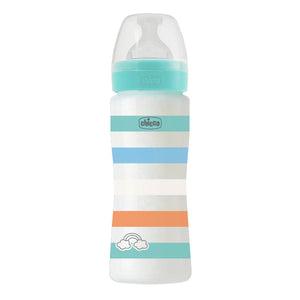 Chicco Plastic Bottle 330ml Green 4M+