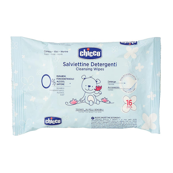 Chicco New Pocket Wipes 16 PCS