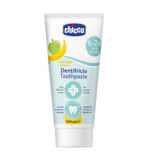 Load image into Gallery viewer, Chicco Apple Banana Toothpaste 6m-24m
