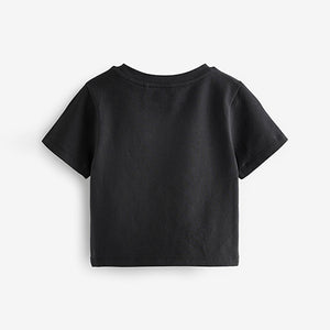 Black Sequin T-Shirt