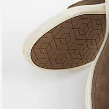 Load image into Gallery viewer, Taupe Brown Suede Cupsole Derby Shoes
