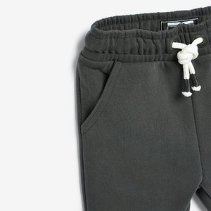 Charcoal Grey Soft Touch Jersey Joggers (3mths-6yrs)