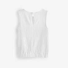 Load image into Gallery viewer, White Textured Vest
