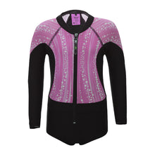 Load image into Gallery viewer, GIRL SWIMSUIT LONG SLEEVE LUNA
