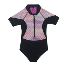 Load image into Gallery viewer, GIRL SWIMSUIT SHORT SLEEVE LARA

