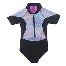 Load image into Gallery viewer, GIRL SWIMSUIT SHORT SLEEVE LARA
