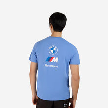 Load image into Gallery viewer, BMW Men Race Tee Blu
