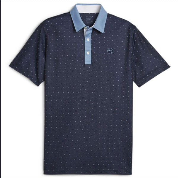 Pure Geo Polo Nvy-Blu