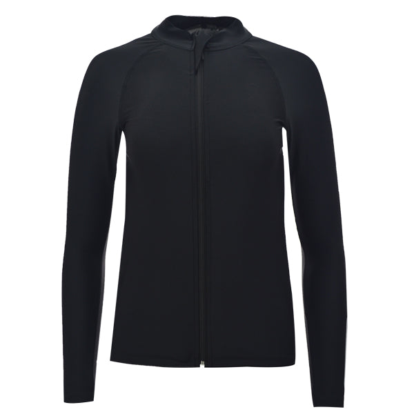 TOP RASH-GUARD LS ZIP ANAE