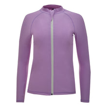 Load image into Gallery viewer, TOP RASH-GUARD LS ZIP ANAE
