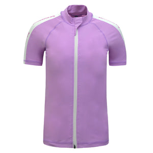 TOP RASH-GUARD S/S ZIPPER MAORA