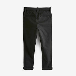 Black Skinny Fit Stretch Chino Trousers (3-12yrs)