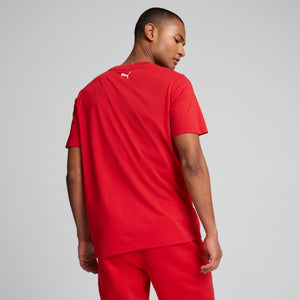 Scuderia Ferrari Race Tonal Shield Tee Men