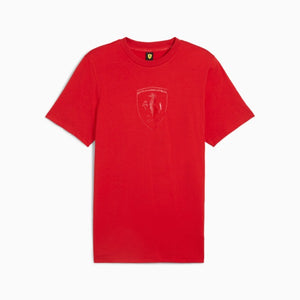 Scuderia Ferrari Race Tonal Shield Tee Men