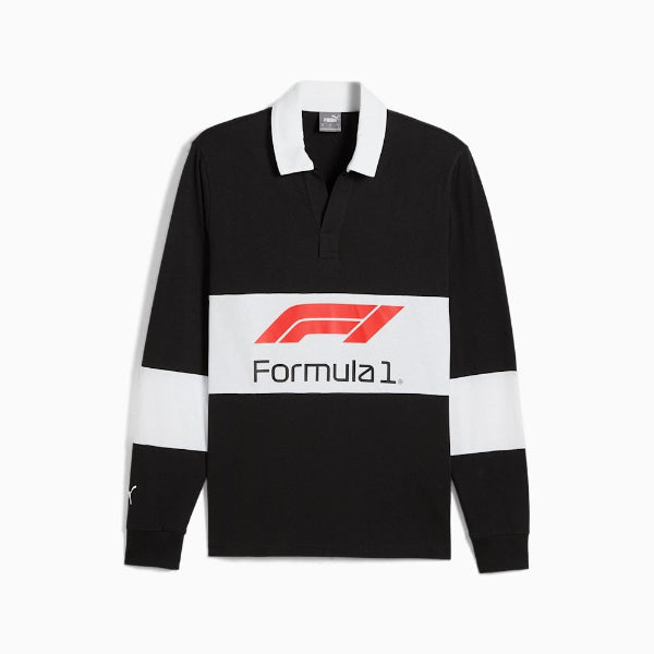 F1 Rugby Polo Blk