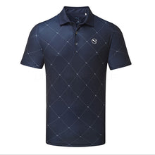 Load image into Gallery viewer, Pure 2.0 Argyle PolO Nvy-WhT
