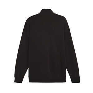 WARDROBE ESSENTIALS Men's Relaxed Half-Zip Crew