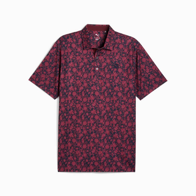 CLOUDSPUN Carmela Floral Golf Polo Men