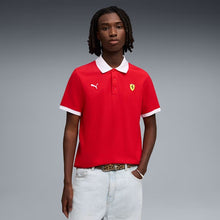 Load image into Gallery viewer, Scuderia Ferrari Men's Pique Polo
