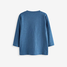 Load image into Gallery viewer, Blue Diggers Long Sleeve Transport T-Shirts 3 Pack (3mths-6yrs)
