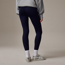 Load image into Gallery viewer, Navy Blue Full Length Leggings
