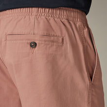 Load image into Gallery viewer, Pink Elasticated Waist Chino Shorts
