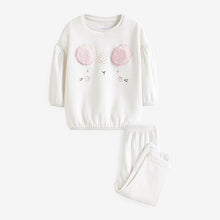 Load image into Gallery viewer, White Mouse Cosy Fleece Pyjamas (12mths-7yrs)
