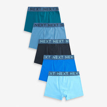 Load image into Gallery viewer, Blue Trunks 5 Pack (2-16yrs)
