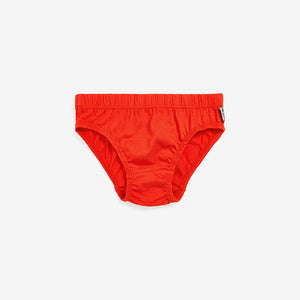 Red/Blue/Green 7 Pack Briefs (2-12yrs)