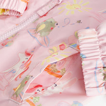 Load image into Gallery viewer, Pink Unicorn Shower Resistant Printed Cagoule (3mths-5-6yrs)
