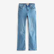 Load image into Gallery viewer, Mid Blue Wash Supersoft Bootcut Jeans
