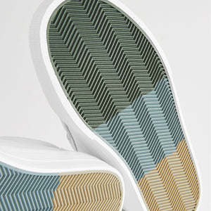 White Standard Fit (F) 3 Strap Touch Fastening Trainers
