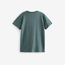 Load image into Gallery viewer, Mineral 100% Cotton Embroidery Textured Short Sleeve T-Shirt (3-12yrs)
