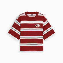 Load image into Gallery viewer, PU SQUAD Striped Tee Red
