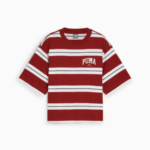 PU SQUAD Striped Tee Red